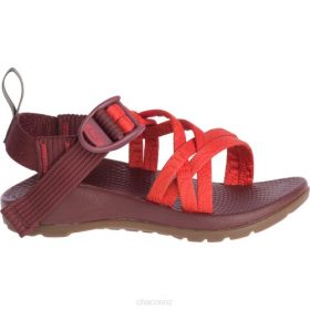 Chaco Stockists NZ - Chaco Girl's ZX/1 Ecotread Grenadine 08Z4443
