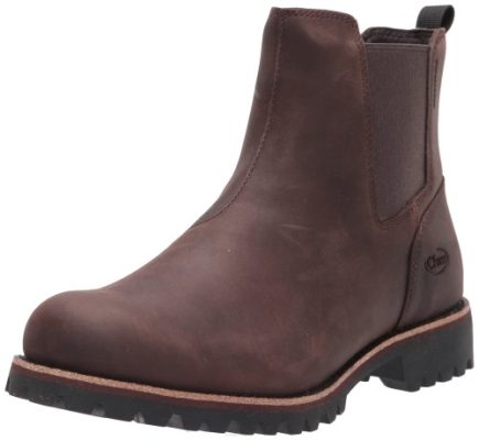 Chaco Stockists NZ - Chaco Men's Fields Chelsea Waterproof Boot 08Z4373 Dark Brown