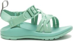 Chacos Hiking - Chaco Little Kid's ZX/1 Ecotread Sandal 08Z4244 Creme De Menthe