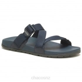Chacos NZ - Chaco Navy Lowdown Slide-Sandals 08Z4496