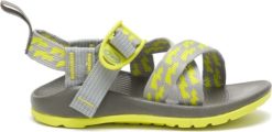 Chacos Sandals NZ - Chaco Little Kid's ZX/1 Ecotread Sandal 08Z4237 Bolt Neon