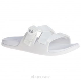Chacos Sandals NZ - Chaco White Women's Chillos Slide-Sandals 08Z4512